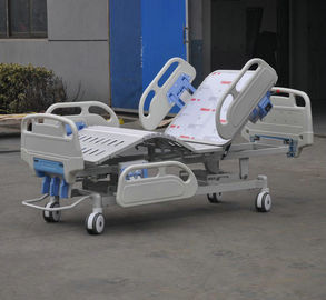 折る病院 ICU のベッド、ABS 側面柵が付いている手動区のベッド