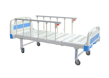 反年齢の手動病院用ベッドのアルミ合金の側面柵 2 つのクランク