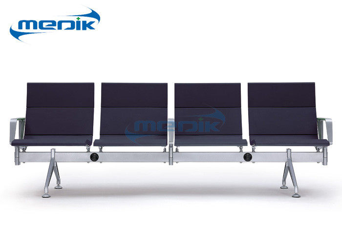 4脚のSeaterの病院の家具の椅子は医院のための鉄骨フレームを冷間圧延します