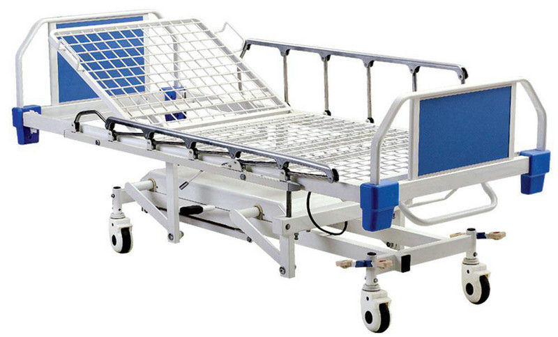 4 つの機能アルミ合金の側面柵が付いている油圧医学患者のベッド
