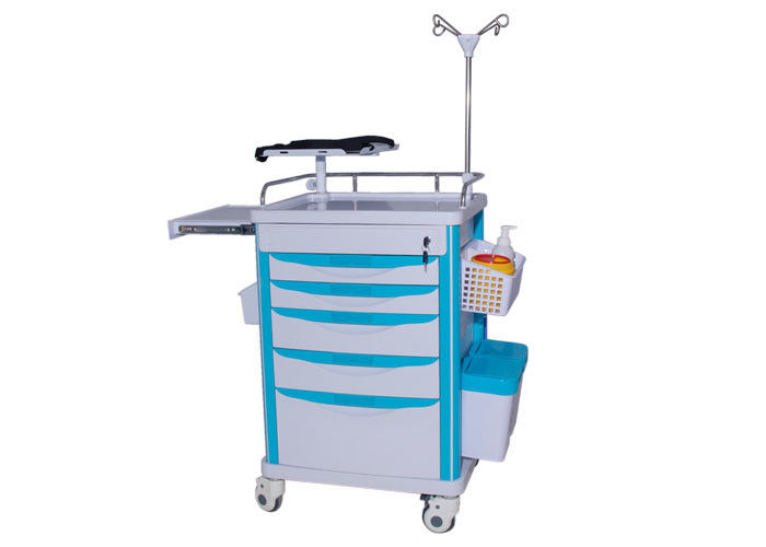 ABS プラスチック上板が付いている医院のための手動医学の衝突のカート