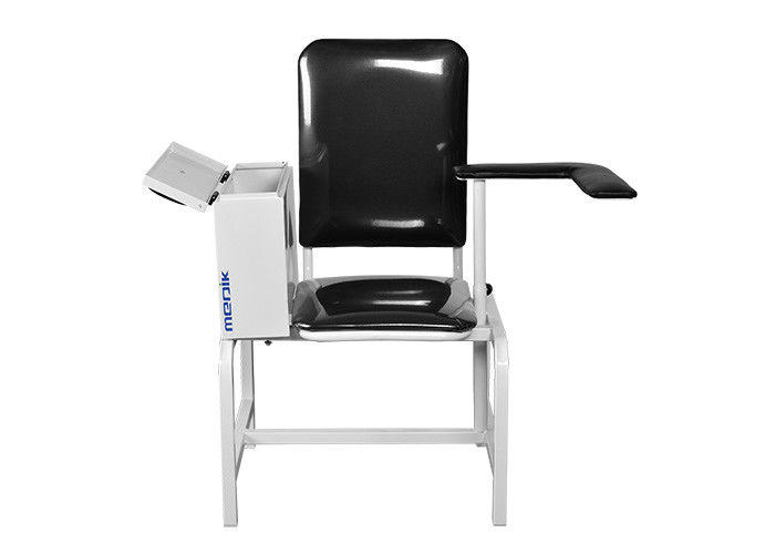 調節可能なArmrestおよびキャビネットが付いている黒い手動献血者の椅子