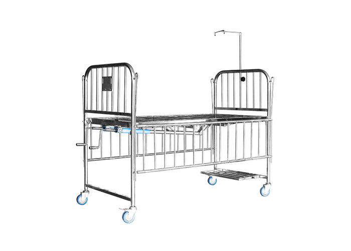 ステンレス鋼の手動小児病院のベッド2機能Molibe