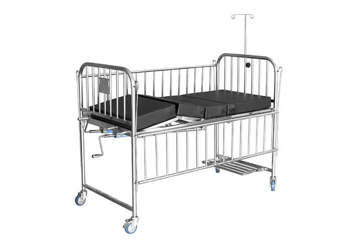 ステンレス鋼の手動小児病院のベッド2機能Molibe