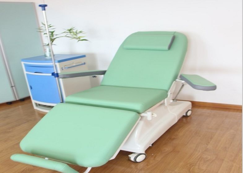 病院の家具の2つの機能のHemodialysisの使用のための電気献血者の椅子