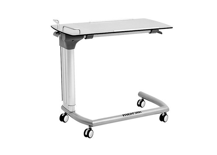 卓上を傾けることを用いるベッドのテーブル上の移動可能な高さの調節可能な病院
