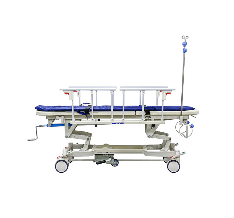 高さ患者のための調節可能なマニュアルの医学的な緊急事態の伸張器のトロリー