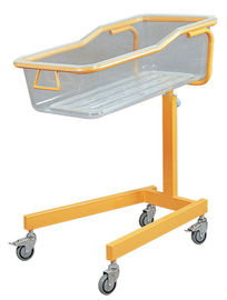 4 つの nolisless 足車が付いている明確なアクリルの小児科の病院用ベッドの赤ん坊のまぐさ桶