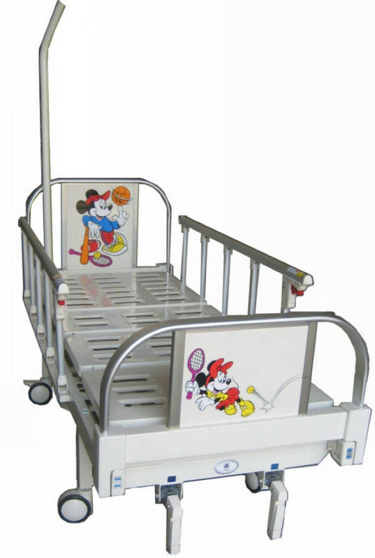 マニュアルの子供のための調節可能な小児科の病院用ベッドによっては看護が家へ帰ります