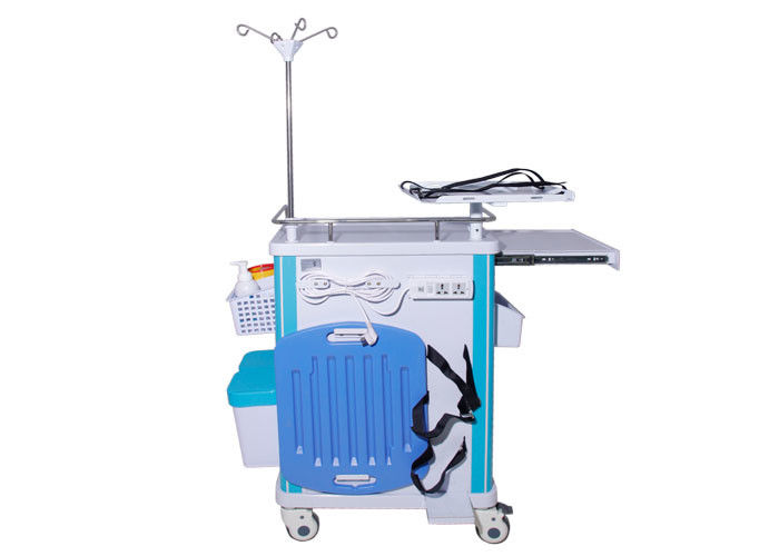 調節可能な救急車のカート、ICU のための医学的な緊急事態のトロリー
