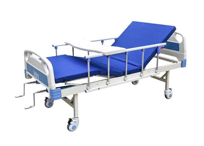 2ダイニング テーブルと調節可能な不安定な医学の病院棟のベッドのあと振れ止め