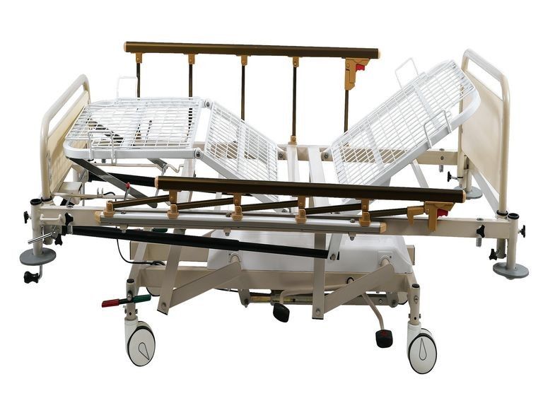 HI-LO の動き、Trendelenburg のためのガスばねのためのポンプを搭載する油圧病院用ベッド
