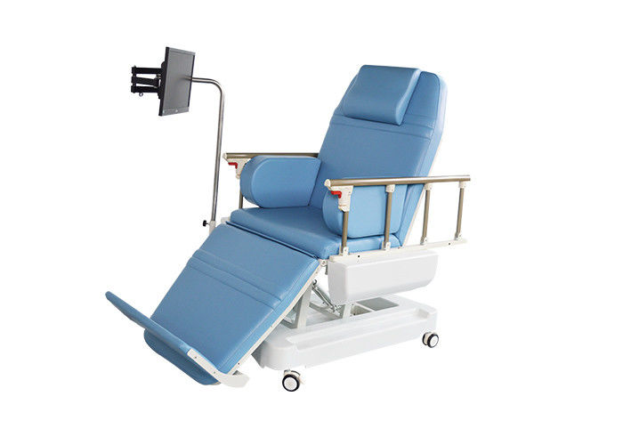 自動透析の椅子、平床式トレーラーの位置の電気血のデッサンの椅子