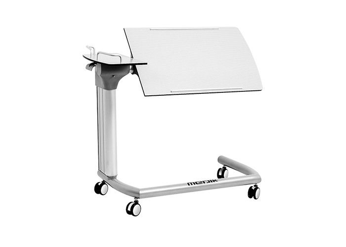 卓上を傾けることを用いるベッドのテーブル上の移動可能な高さの調節可能な病院