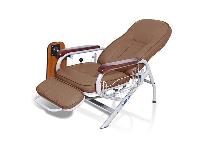3つのセクション回転テーブルI.Vの立場が付いている手動献血者の椅子