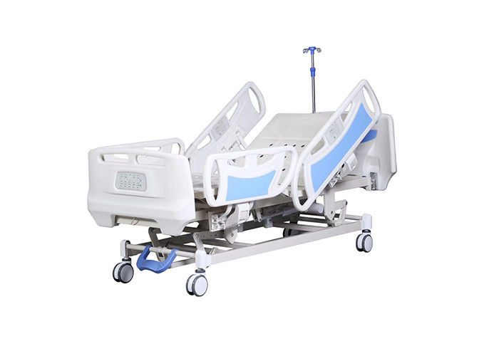 移動式こんにちはLo車輪が付いている5つの位置の電気調節可能な病院用ベッド